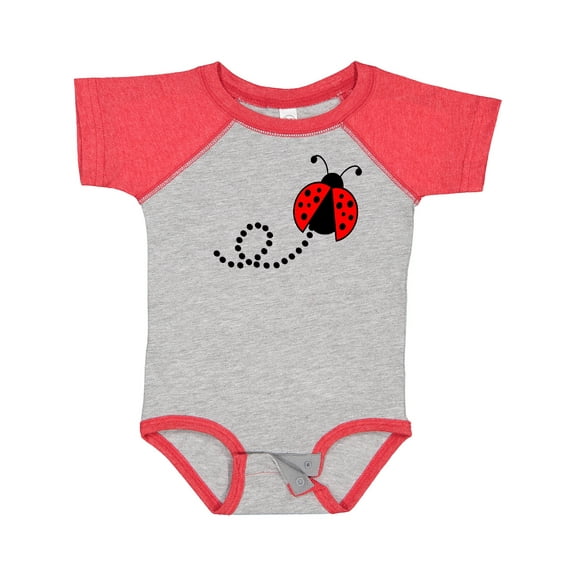 Inktastic Cute Red Ladybug Boys or Girls Baby Bodysuit
