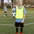 thumbnail image 1 of FUTUREORYY Kids Scrimmage Training Vests 10 Pcs Soccer Pinnies Machine Washable Assorted Color for Children, 1 of 8