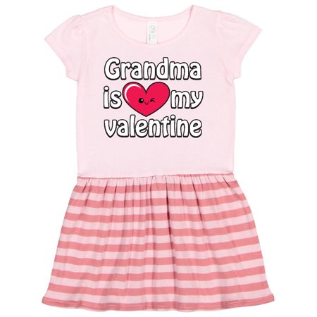 

Inktastic Grandma is my Valentine Gift Toddler Girl Dress