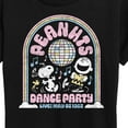 thumbnail image 3 of Peanuts - Peanuts Dance Party - Women's Short Sleeve Graphic T-Shirt, 3 of 6