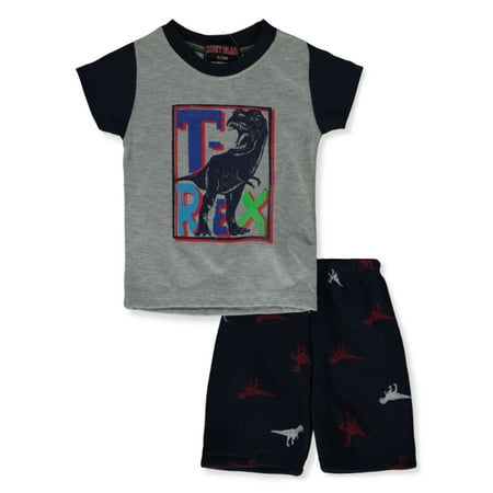 

Coney Island Baby Boys 2-Piece T-Rex Shorts Set Outfit - navy/multi 3 - 6 months (Newborn)