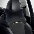 thumbnail image 4 of Almohada para el cuello del coche, almohada para el reposacabezas del coche, diseño ergonómico, almohada suave para el cuello de viaje, almohada Negro, 4 of 8