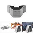 thumbnail image 3 of 10pcs Leather Craft Tools Cutter Punch Belt End Flat/ End Die Cut Mould Set DIY For Handmade, 3 of 8