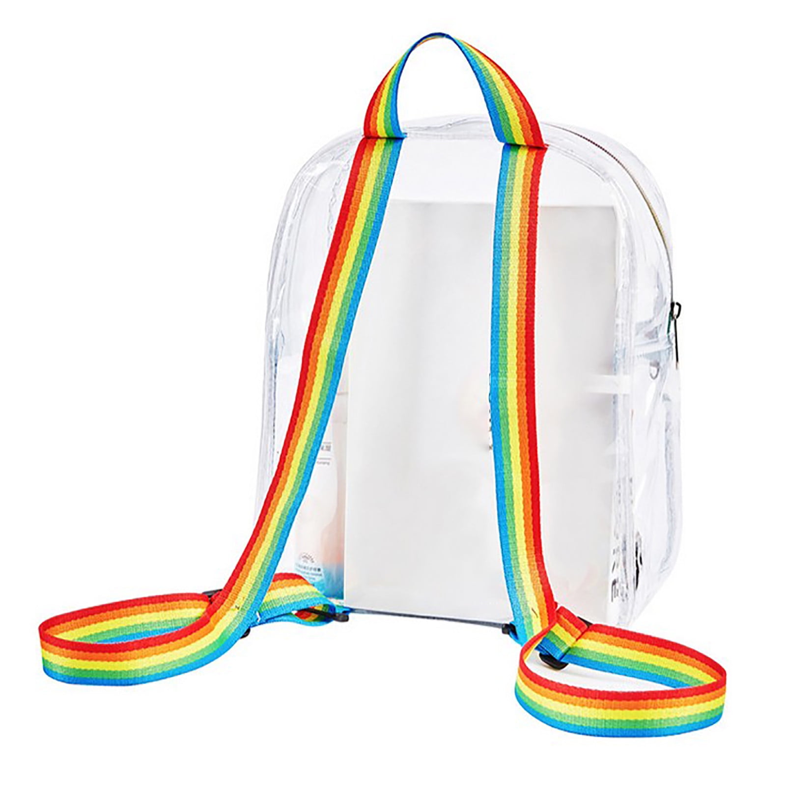 clear mini backpack in store Sport Outdoor Products with one main compartment and a front zippered stash pocket Back To School Supplies Under