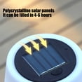 thumbnail image 6 of Solar Lamp Indoor,Solar Table Lamp for Outside Patio Solar Lamp Outdoor Lamp Waterproof with Light Sensor,Rechargeable Lamps Cordless Battery Operated Table Lamp for Garden,Terrace,Yard,Patio,Porch, 6 of 9