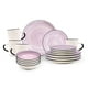 thumbnail image 1 of Vajilla SIGNE para 4 Personas - Ceramica Blanca/Lila 16 piezas, 1 of 6