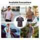 thumbnail image 5 of Fotbe Paisley Camiseta Polo de Golf para Hombre con Estampado – Camisa Deportiva Transpirable con Cuello Abotonado-Medium, 5 of 6