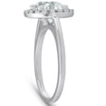thumbnail image 3 of Pompeii 1 1/2 Ct Diamond Low Profile Round Engagement Ring 14k White Gold Lab Grown, 3 of 4