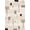 Beige, Pattern 1, variant on ODIKA 4'x6' Beige Geometric Charcoal Design Washable Area Rug Modern Abstract Pattern with Accents for Dorm Room, Small Living Stain Resistant Low Profile, Easy Care