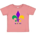 thumbnail image 3 of Inktastic Mardi Gras Fleur De Lis Girls Baby T-Shirt, 3 of 5