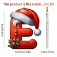 thumbnail image 2 of Christmas Tree Letter Ornaments Complete Alphabet Set For Festive Holiday Decorations And DIY Craft Projects, 2 of 2