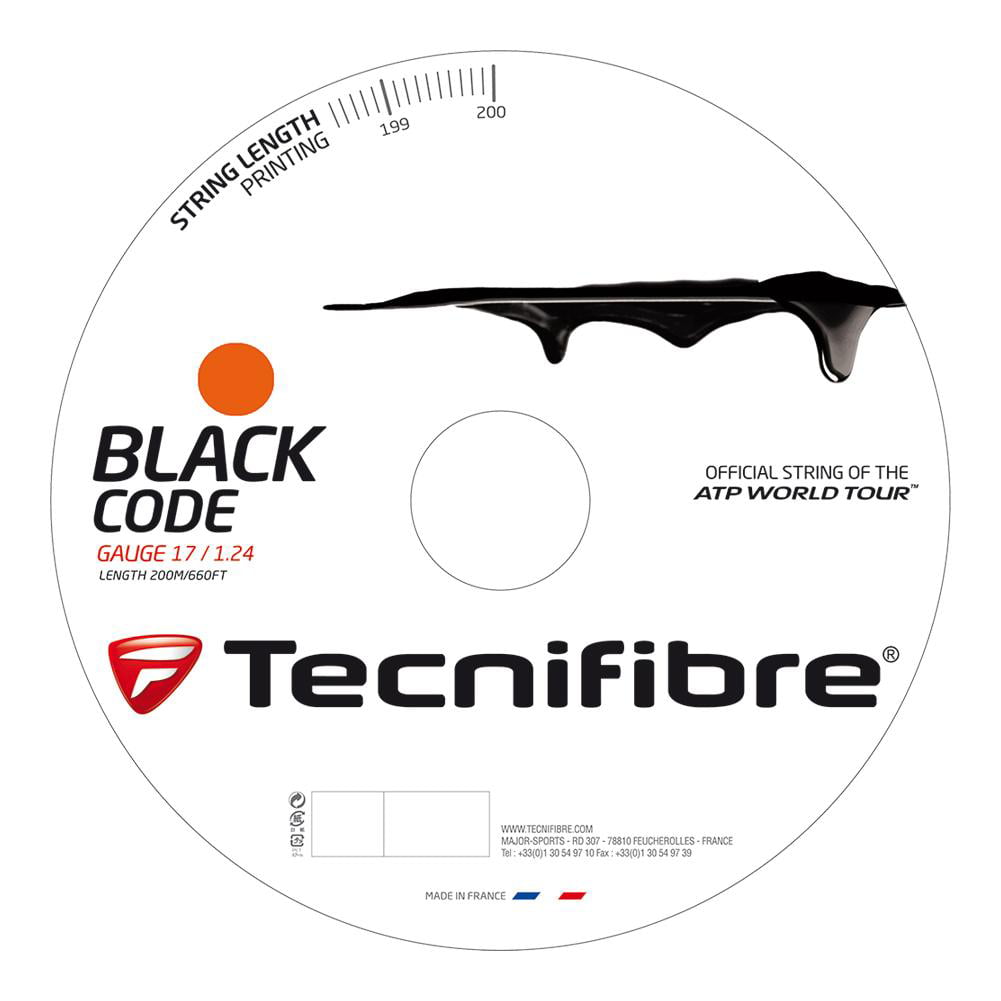 Tecnifibre Black Code 4S 16g, 17g, 18g 