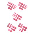 thumbnail image 1 of Soidarity 10x Barber Hairdressing Shears Scissors Finger Ring  Inserts Grips Type2, 1 of 1