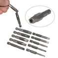 thumbnail image 2 of 10pcs Magnetic Screwdriver Bit Set 1/4 Inch Hex Shank Screw Driver for Home Repairs Automotive Maintenance & Woodworking, 2 of 6