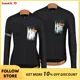 thumbnail image 2 of Santic - Maillot de ciclismo para hombre y mujer, ropa de ciclismo de calidad para primavera y otoño, camisetas profesionales de manga larga para ciclismo de montaña o carretera, 2 of 5