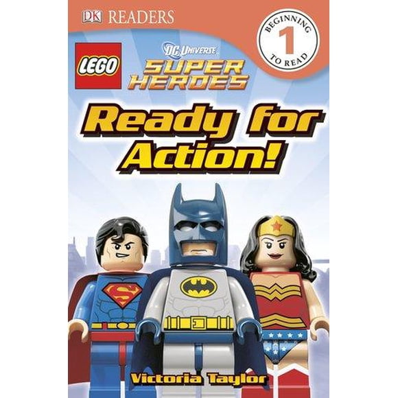 DK Readers L1: LEGO DC Super Heroes: Ready for Action!