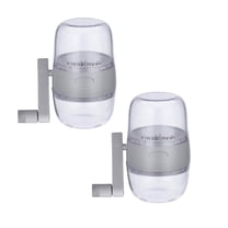 Clearance Food Blender under $20 Manual Nut Grinder Portable Nut Chopper Hand Crank For All Walnut Food Chopper Garlic Cutter Hand Held Food Shredder Cutter Mincer Kitchen Tool