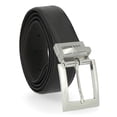 thumbnail image 1 of Cinturón Steve Madden, vestido casual de piel reversible, negro/marrón, 1 of 5