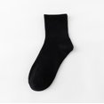 thumbnail image 1 of Calcetines blancos de mujer hasta la mitad de la pantorrilla, calcetines de otoño e invierno sin hueso, calcetines de confinamiento, calcetines de tubo largo, calcetines de tubo alto, 1 of 5