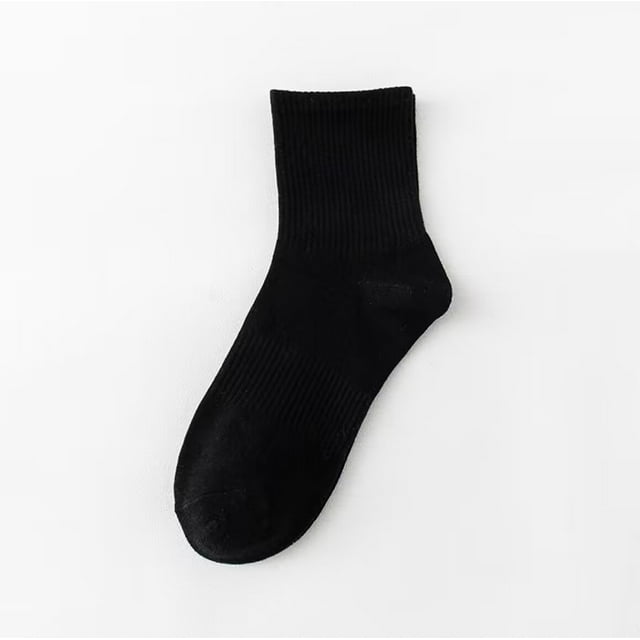 Calcetines blancos de mujer hasta la mitad de la pantorrilla, calcetines de otoño e invierno sin hueso, calcetines de confinamiento, calcetines de tubo largo, calcetines de tubo alto