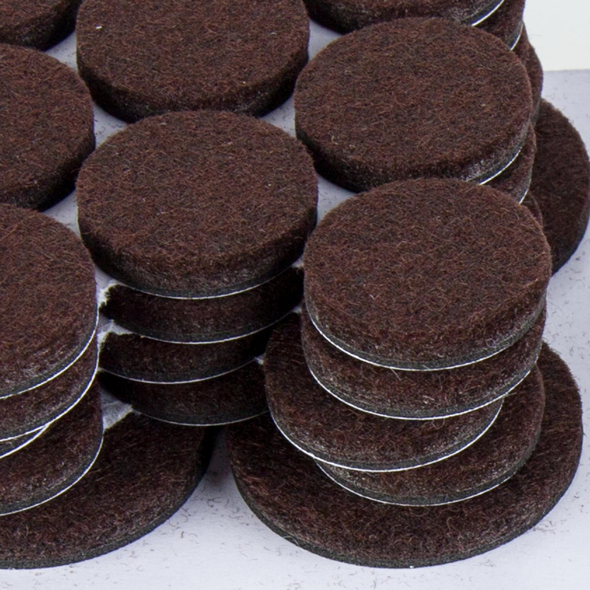 (6 pack) MinnARK Premium Felt Furniture Pads - 333 Pc - Brown - Assorted Sizes