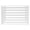 White, variant on Aluminium Privacy Fence Screen,Coffee Color, 1.5P 3 Sides 100 * 70 * 50cm for Outdoor Air Conditioner - for Freestanding AC Units and Pool Equipment - Garden Privacy Screen