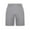 Gray, variant on Wancir Mens Gym Shorts Cotton 7" Running Workout Shorts Zipper Pocket Sweat Athletic Shorts