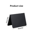thumbnail image 3 of Mini Chalkboard Signs for Food, 3'' x 4'' Table Tent Food Labels, Reusable Party Buffet Tables Sign for Liquid Markers and Chalk, Plastic Message Board for Bakery, Wedding, 3 of 8