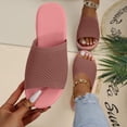 thumbnail image 6 of Women’s Slip-On Sandals for Summer, Comfortable Slides for Women, Lightweight Open Toe Casual Mules, Soft Sole Everyday Footwear for Home, Travel, Beach, Pool, Vacation, Daily Wear,40, 6 of 8