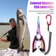 thumbnail image 2 of Alicates de pesca de metal Tijeras Alicates de anzuelo de pesca antideslizante Tijeras Accesorios Barbie Nuevos Originales, 2 of 9