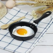 Visland Non-stick Handle Iron Frying Cooking Pan Breakfast Egg Pancake Pot Cookware
