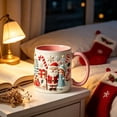 thumbnail image 3 of Talqzovs Christmas Mugs , Coffee Tea and Cocoa Cup with Handle Ceramic Mugs Holiday Xmas Decor Mug Christmas Gift for Family, 3 of 7