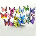 thumbnail image 1 of Flmtop 10Pcs/Set Simulation Butterfly Stick Outdoor Garden Flower Pot Decor Ornament, 1 of 9