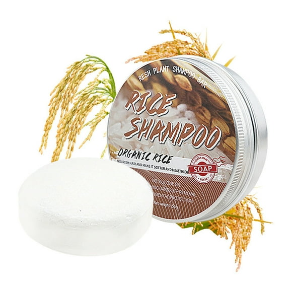FcBaudy Hand Soap Rice Water Shampoo Shampoo Cake Rice Shampoo Soap a lush