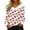 White, variant on Aboser Womens Off the Shoulder Tops Funny Love Heart Printed Shirts Faux Fur Trim Sweaters Long Sleeve Going Out Top Loose Casual Cute Shirt Blouse