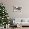 thumbnail image 2 of Stupell Industries Snowy Holiday Tree Farm Landscape Painting Gallery Wrapped Canvas Print Wall Art, Design by Sally Swatland, 2 of 7