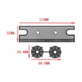 thumbnail image 4 of Kits de rejilla de entrada RC Kit de rejilla CNC 1:10 para accesorios de vehículos , Negro negro Magideal Kits de rejilla de entrada RC, 4 of 7