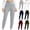 Army Green, variant on Scyoekwg Lightweight Joggers for Women High Waisted Workout Athletic Casual Solid Color Yoga Pants with Pockets (Army Green,L)