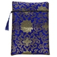 thumbnail image 1 of Baweave Chinese Style Zipper Bag Multi-purpose Small Books Notebooks Bibble Storage Bag Stationery Pouch, 1 of 11