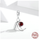 thumbnail image 4 of Colgante de plata esterlina DIY con piedra natal de enero TUNC Sencillez, 4 of 5