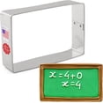 thumbnail image 1 of Rectangle Cookie Cutter 4" Made in USA, 1 of 6