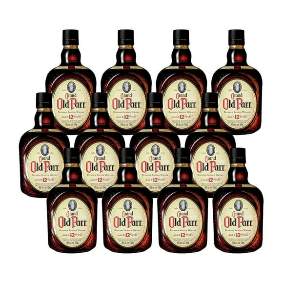 Caja de 12 Whisky Grand Old Parr 12 años Blend 750 ml Grand Old Parr 12 años Blend