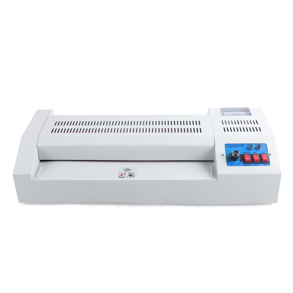 600W White Laminating Machine Free Standing Thermal Laminator Machine Large Offices Homes Schools Classrooms