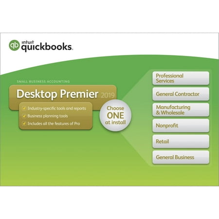 Intuit QuickBooks Desktop Premier 2019 (Email
