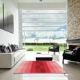 thumbnail image 7 of Ahgly Company Machine Washable Indoor Rectangle Transitional Pastel Red Pink Area Rugs, 2' x 5', 7 of 7