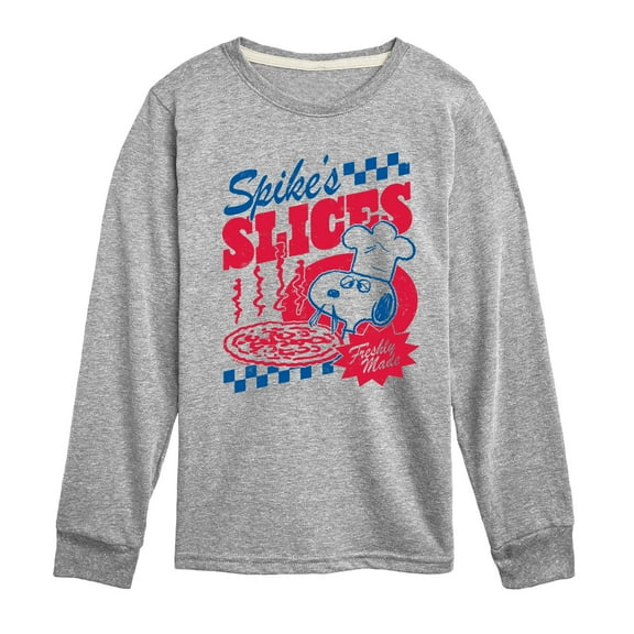 Peanuts - Spikes Slices - Toddler & Youth Long Sleeve Graphic T-Shirt
