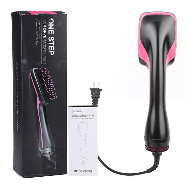 Paddle brush top blow dryer