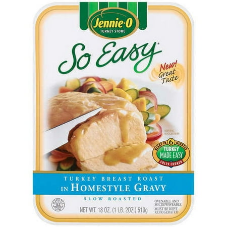 Jennie-O Turkey Store: In Homestyle Gravy Slow Roasted So Easy Turkey Breast Roast, 18 oz