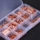 thumbnail image 5 of Kit de Anillos Planos de Cobre ANGGREK 280 Piezas 12 Tamaños Surtidos con Caja de almacenamiento, 5 of 8