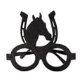 thumbnail image 1 of Horse Racing Festival Glasses - Party Dressup Photo Props, 9 Pairs, Horse Riding Style, for Festive Photos, 1 of 3